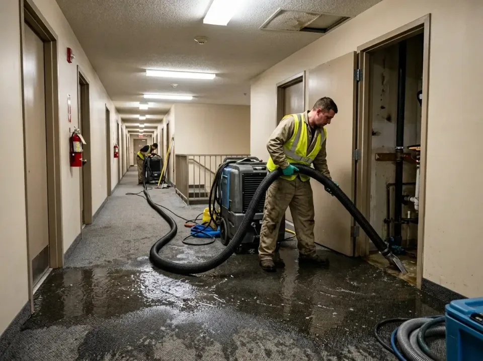 multi-unit-apartment-hallway-f-005 — frequently asked questions, Emergency Burst Pipe Water Extraction & Removal in Baldwinv…
